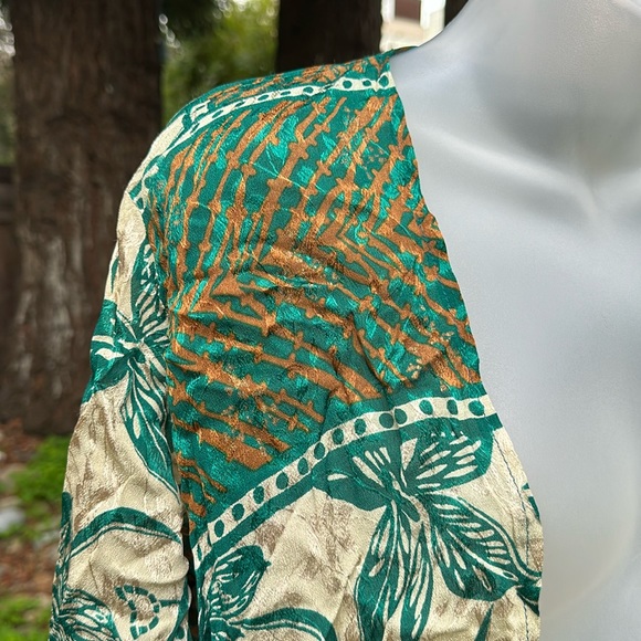 Sun Child Short Silk Jacket - Picture 3 of 5